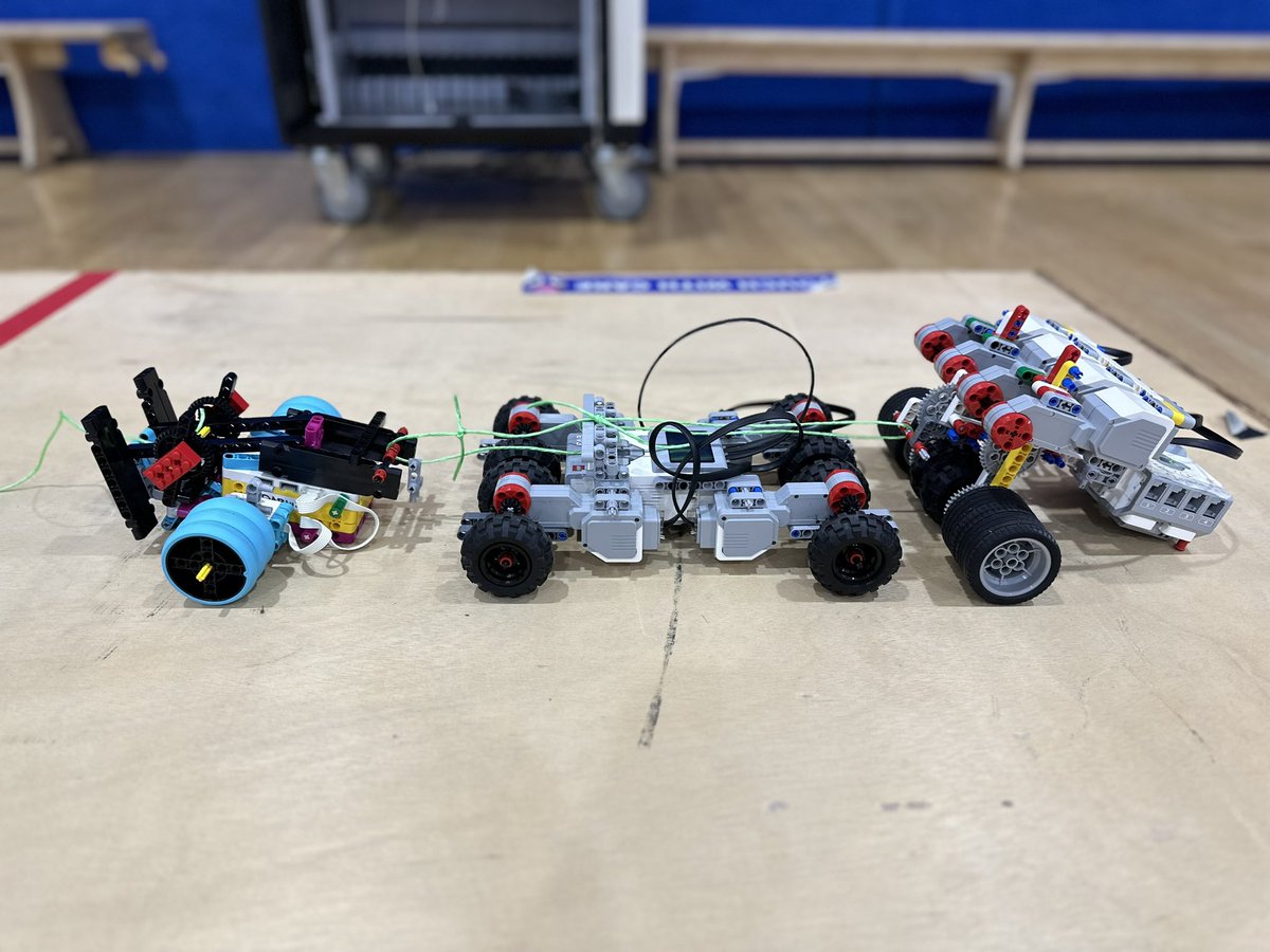 MsLamTeaches's tweet photo. Exciting morning w Ss at 1st #Lego #Robotics Comp at @SAISSingapore. AIS had 10 Ss from Y4-12, teams of 3 robots from diff schools in #tugofwar.
Thx, Shane &amp; @Jerryc0sta! Of course @ATorrens84 &amp; Lesley for being a great team!
#digitallearning #edtech #innovation #coding #stem https://t.co/M3UlH0Q9fw