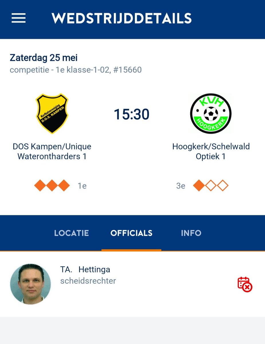 #matchday vandaag op naar Kampen! Hopelijk blijft het droog. #scheidsrechter #knkv #korfbal #mooiehobby