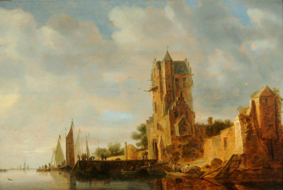 🧩 #MuseumJigsaws 🧩 Your puzzle for today is: 'River Scene with Tower' by circle of Jan van Goyen Simply follow this link ➡ bit.ly/CooperJigsaw14… Van Goyen was a Dutch artist who specialised in landscapes with a focus on the river and its surrounding landscape.