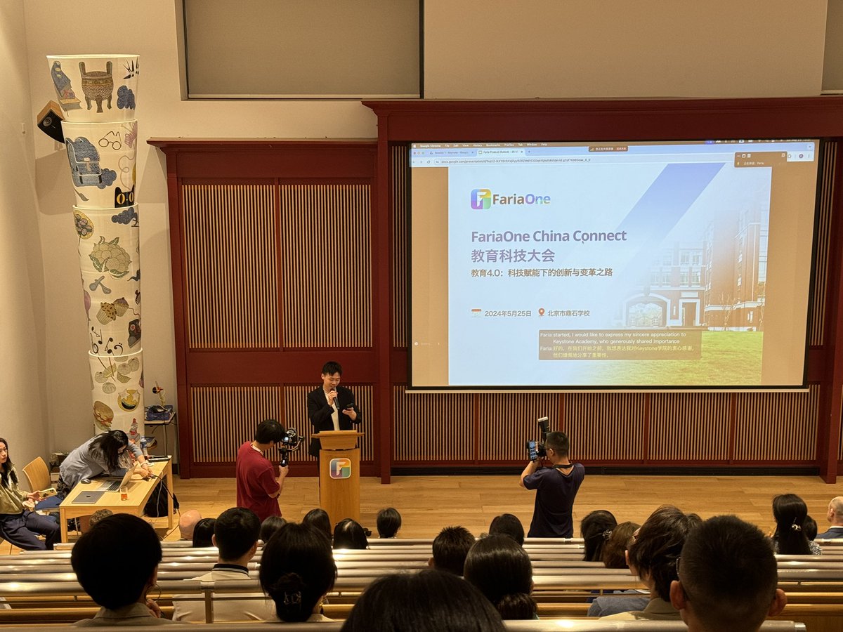 watnunu's tweet image. Excited to see visitors from various parts of China visiting our campus today for #Fariaone @FariaEduGroup conference here on our campus today. Including fellow 2023 #acamistech committee member Viktor Datsiuk #keystonebeijing