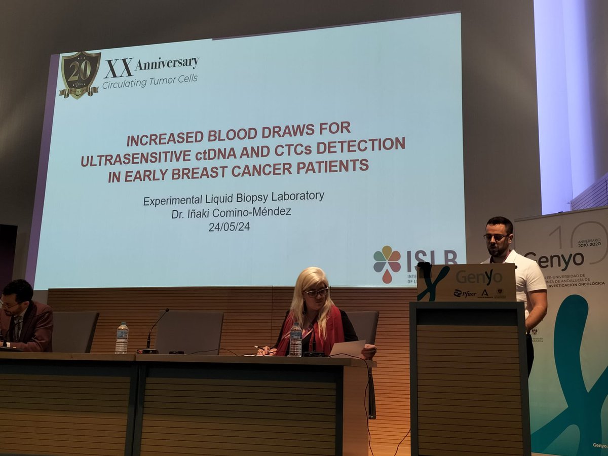 Honored to present our data at the amazing ISLB meeting celebrating the XX anniversary of CTCs. Grateful for the invitation and thrilled by the insightful discussions! 🔬 @isliquidbiopsy @MJOSESERRANO19 @oncomalaga @_ibima