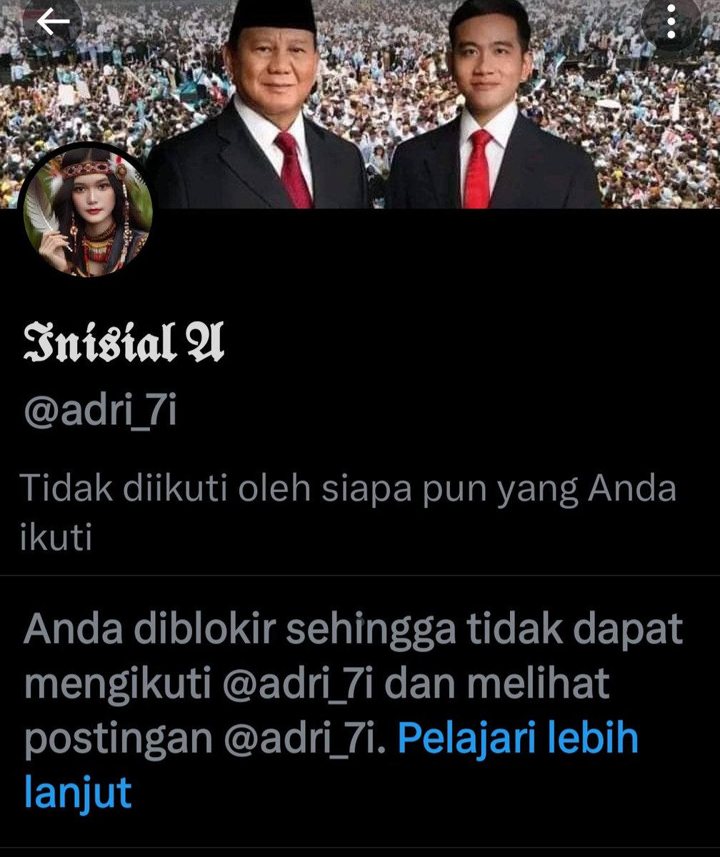 @ChainsawSimple @Dargomb33306384 @Manoharabohay @adri_7i @SimbokeSarah @Nagashima_007 @H1m4_W4r1 @Siantar72 @Pemburu_Celeng @RIPDEMOKRASI @tham878 @3rwin__34 @DS_yantie @Miduk17 @TheCurut007 @_sekarkinanthi_ @Adhi_Beka2 @snjayajonggrang @BBerizik @bam_abang @adi_sareang @BuayaUbanan @0xladePick2 @INDONESIAPERKS4 @PickerMe742 𝘋𝘪 𝘣𝘭𝘰𝘬𝘪𝘳 𝘢𝘲 𝘴𝘢𝘮𝘢 𝘴𝘪 𝘩𝘰𝘮𝘣𝘳𝘦𝘯𝘨 𝘪𝘵𝘶