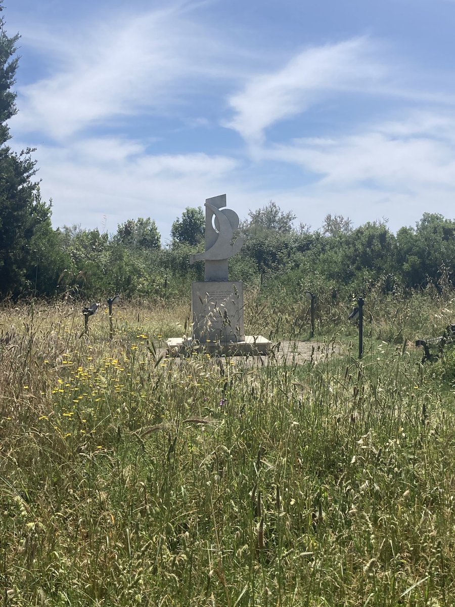 This quiet little park by the sea is the spot where Pier Paolo Pasolini was assassinated on 2 November 1975. Lido di Ostia (near Rome)