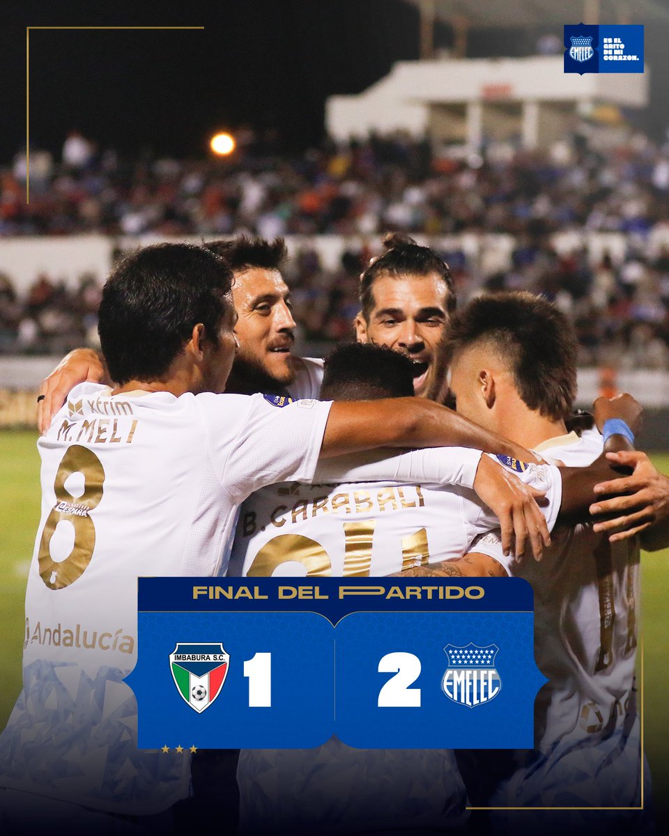 🤩😎𝗚𝗔𝗡𝗢𝗢𝗢𝗢𝗢𝗢𝗢𝗢𝗢𝗢𝗢𝗢𝗢𝗢𝗢𝗢𝗢𝗢𝗢𝗢𝗢𝗢𝗢𝗢𝗢𝗢𝗢 𝗘𝗟 #𝗕𝗢𝗠𝗕𝗜𝗟𝗟𝗢 ⚡ 😎
Olímpico de Ibarra. Resultado: 1-2.

19' ⚽ L. Pantoja
------------------
9' ⚽ R. Rivero
65' ⚽ E. Cabeza en contra

#ISC 1 🆚 2 #CSE

#PorEmelec 🤜🏻🤛🏻⚡