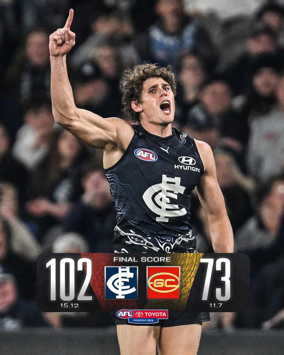 Great Win !! #AFLBluesSuns 🏆