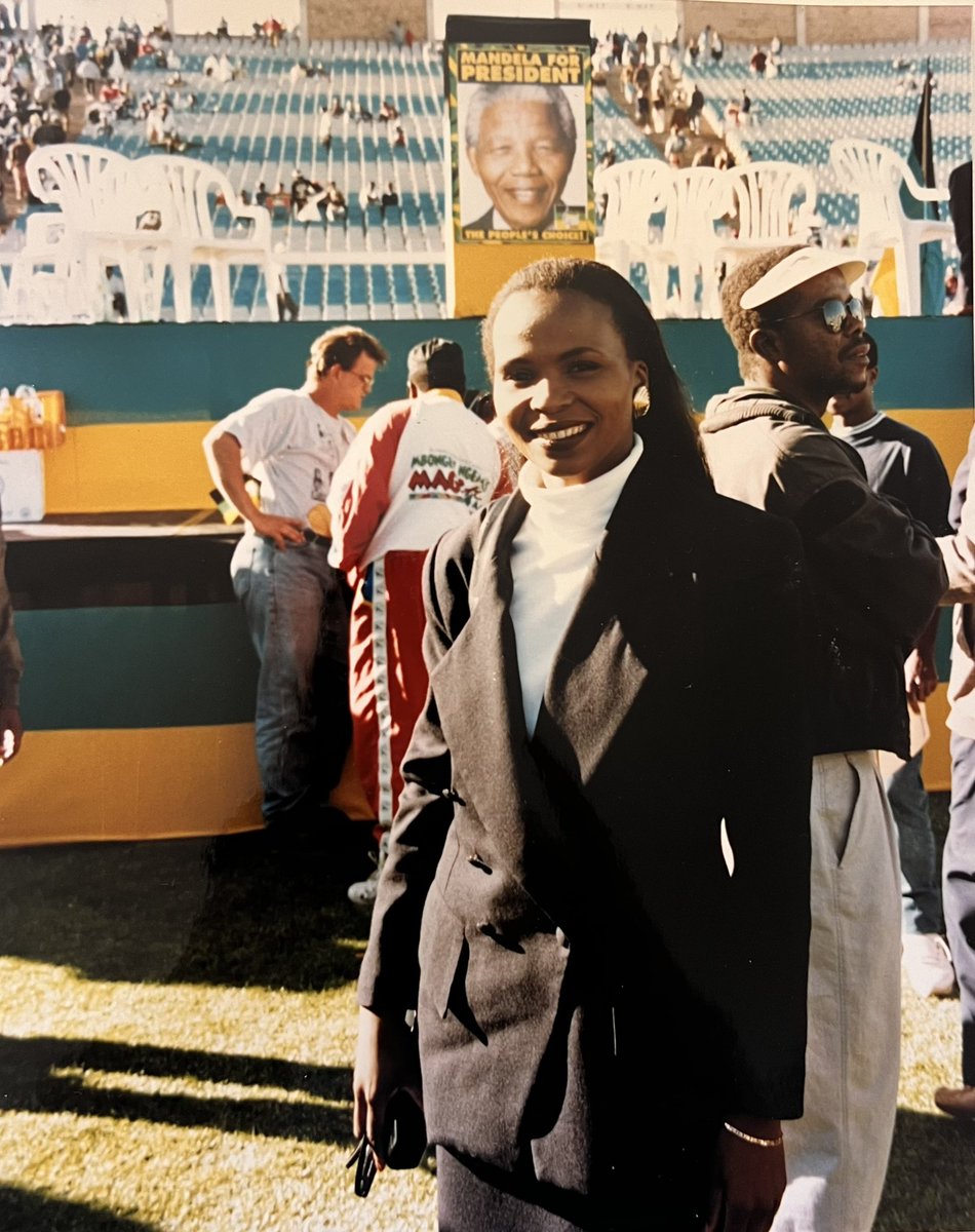 I recall the excitement of that day in 1994. We arrived early to attend the final ANC rally themed 'Siyanqoba' ('We've won'), which is also the theme of today's final rally. It was my first vote, for Madiba. I wish I had that same clarity as we head for the polls this week.