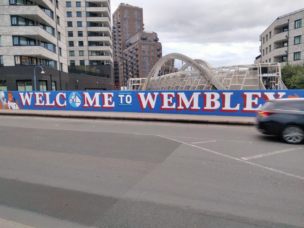 It's here! FA Cup final day &amp; Wembley Way is already awash with excitement. Is this Erik ten Hag's final game in charge? Live coverage throughout the day on <a href="/BBCSport/">BBC Sport</a> website #manutd #mancity #facup
