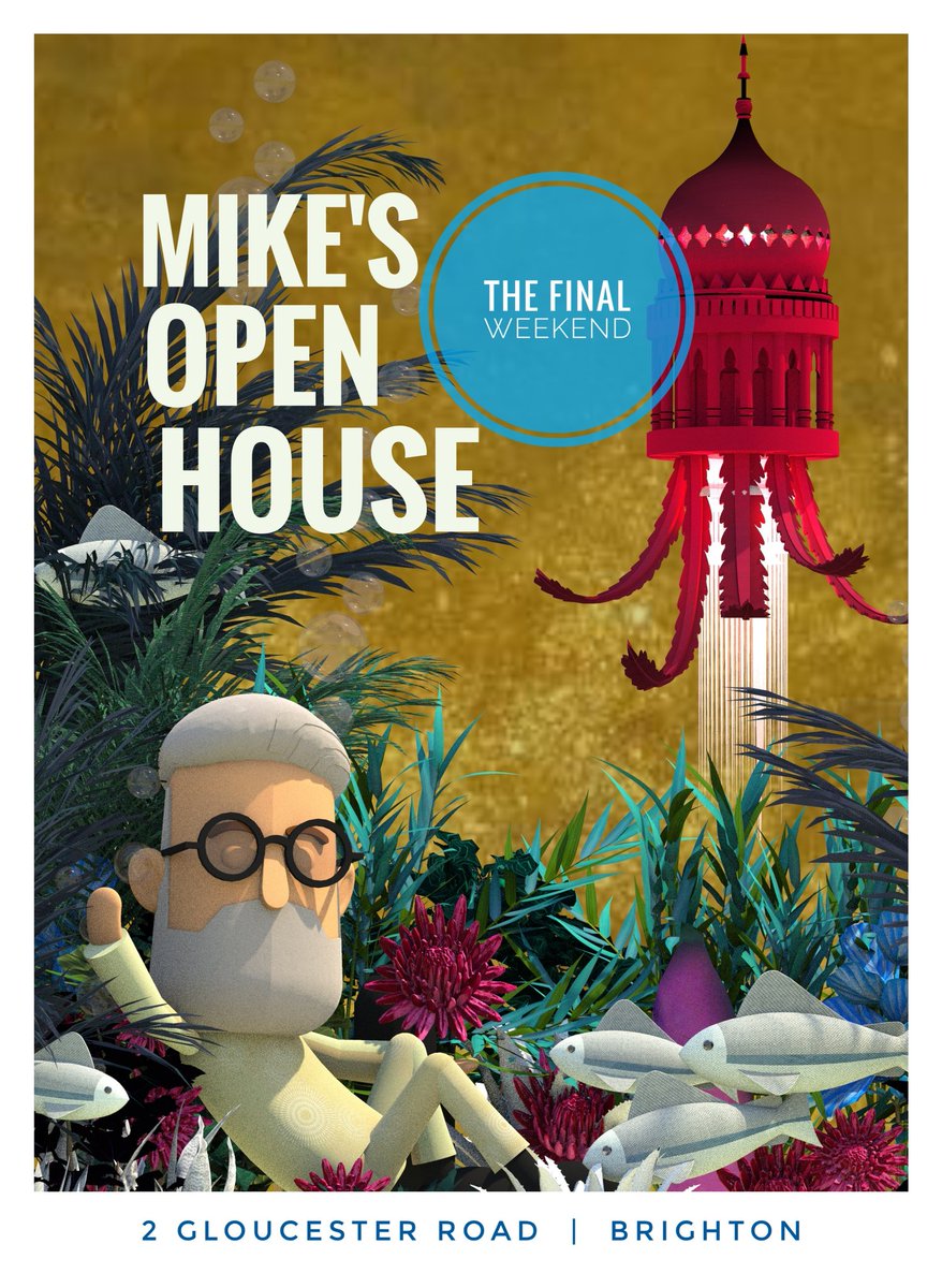 mikedicks's tweet image. Mike's Artist's Open House.

The Last Weekend!

2 Gloucester Road |  Brighton (round the corner from @thebasketmakers)