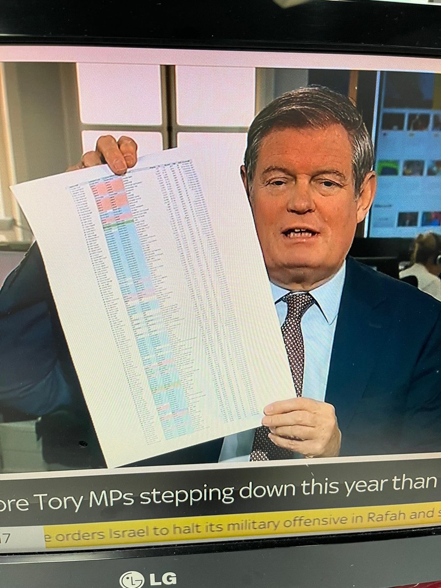 How to keep up with the rapidly growing list of MPs, mostly Conservatives, quitting: the Sky News spreadsheet!