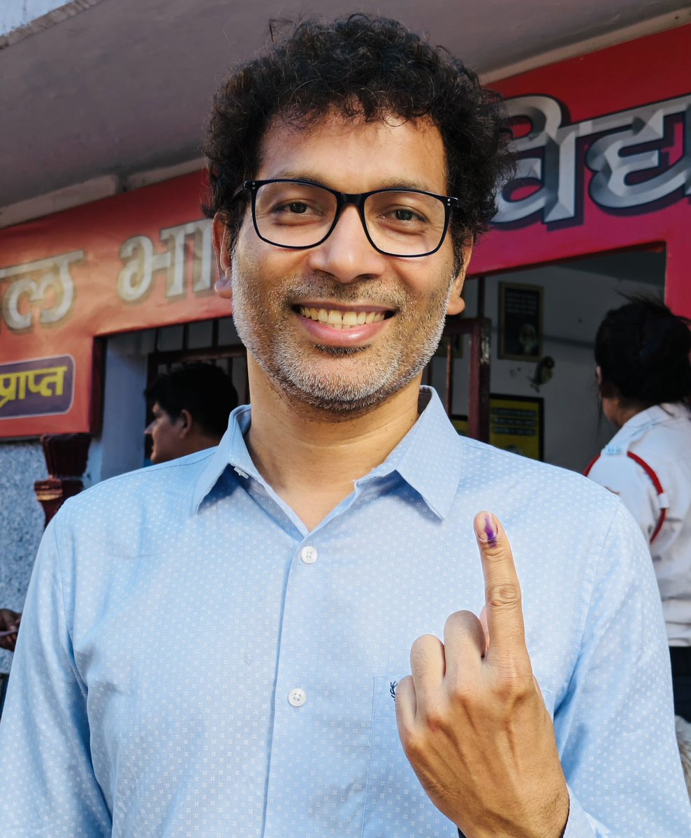 I voted, did you? #DelhiVotes #Loksabhaelection #GeneralElections2024 #Delhi #LokSabhaPolls #ElectionCommission