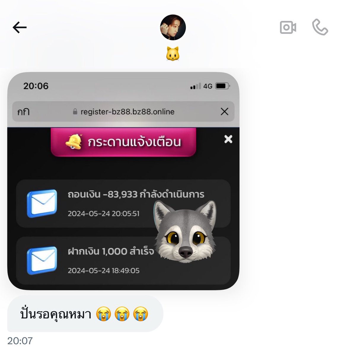 🐺 𓊆 หมาน้อยถุงเงิน 𓊇 ╺̱ 𓊓 tweet media
