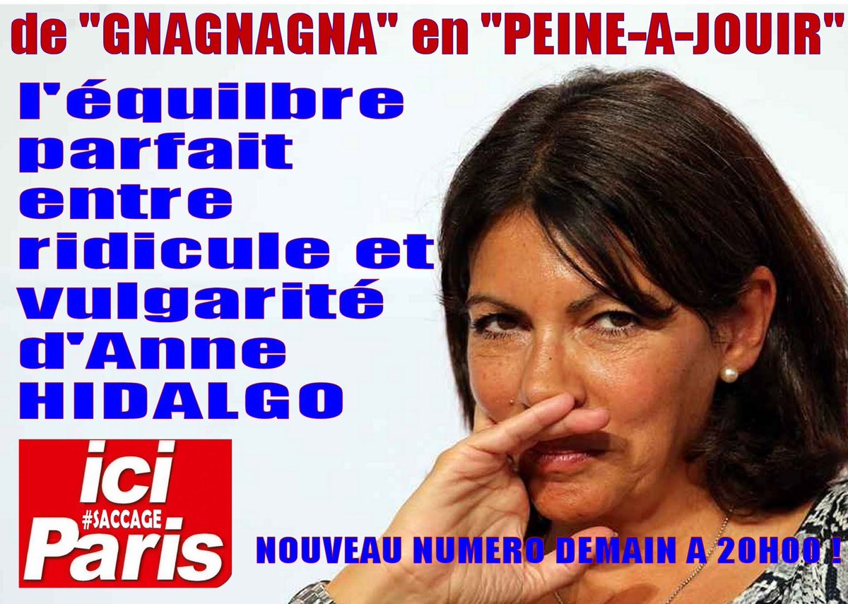 Comme chaque semaine, toute l’actualité de la mairie de #saccageparis !
#saccageparis #TahitiGate #TaxeFonciere #Hidaldemission #Paris2024 #loiPLM #HidalgoOut2026