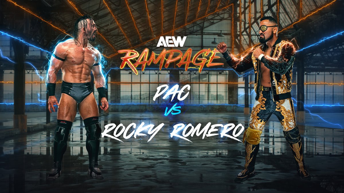 ◢◤◢◤配信 開始◢◤◢◤ ⚡ #AEWRampage ⚡ #24-21 英語実況版 #NJPWWORLD で #AEW を今すぐ見る！ ⇒ watch.njpwworld.com/player/43031/s… Pac vs Rocky Romero Rush vs Isiah Kassidy
