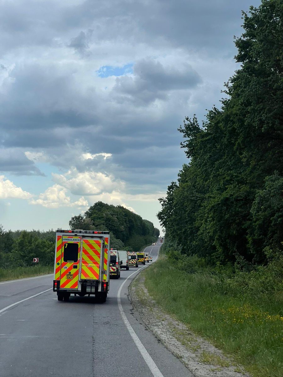 As those who follow me here already know, this past week I drove in a convoy that delivered ambulances to Ukraine. In this thread, I’d like to share some impressions from the very short time I spent in Lviv.