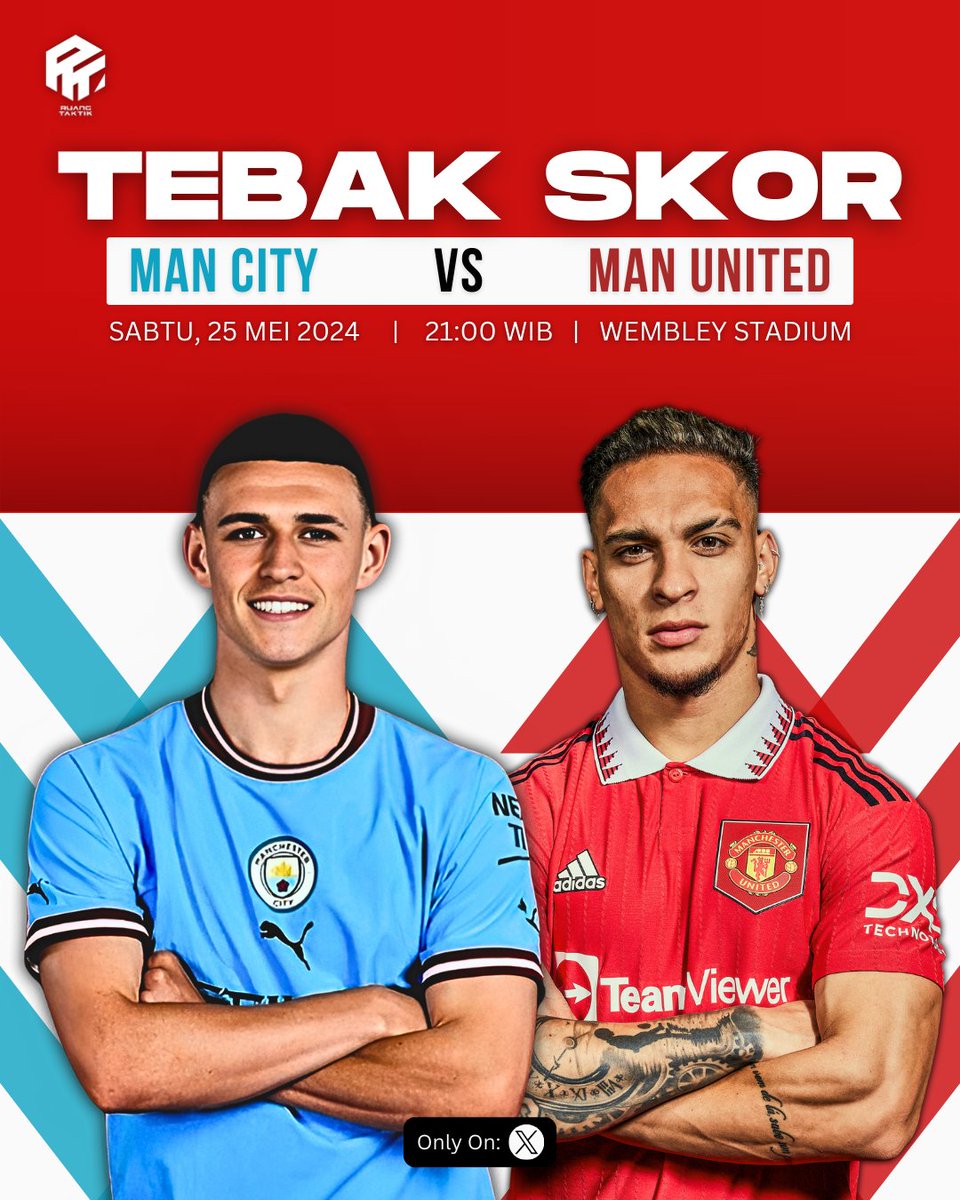 [TEBAK SKOR] 200K buat yang bisa nebak skor sekaligus pencetak gol pertama laga final FA Cup! Reply/jawab, retweet & follow @bliblidotcom #Blibli dengan format: City 1-1 MU (Gvardiol) Ditutup pas kick off & diumumkan 2 pemenang H+1. Perhitungan sampai 90 menit.