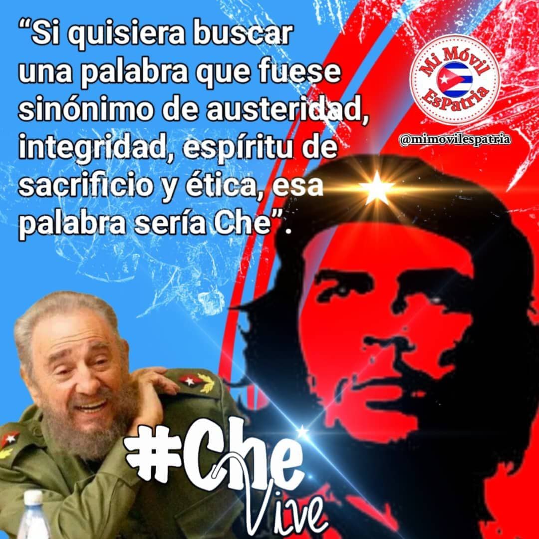 Espíritu de sacrificio: el Che vivió de acuerdo con sus ideales, renunciando a comodidades personales y estando dispuesto a sacrificar su propia vida en aras de sus convicciones. #CheVive en #Bayamo #Cuba