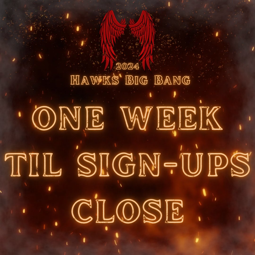 One week remains for writer sign ups! Join us, and let's show everyone why the number two is number one in our hearts!
