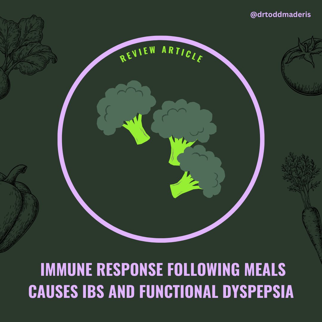 [REVIEW ARTICLE] Immune Response Following Meals Causes IBS and Functional Dyspepsia Digestive symptoms following meals, including abdominal pain, sensation of early fullness, and bloating, in people with disorders of gut-brain dysfunction may result from an immunological