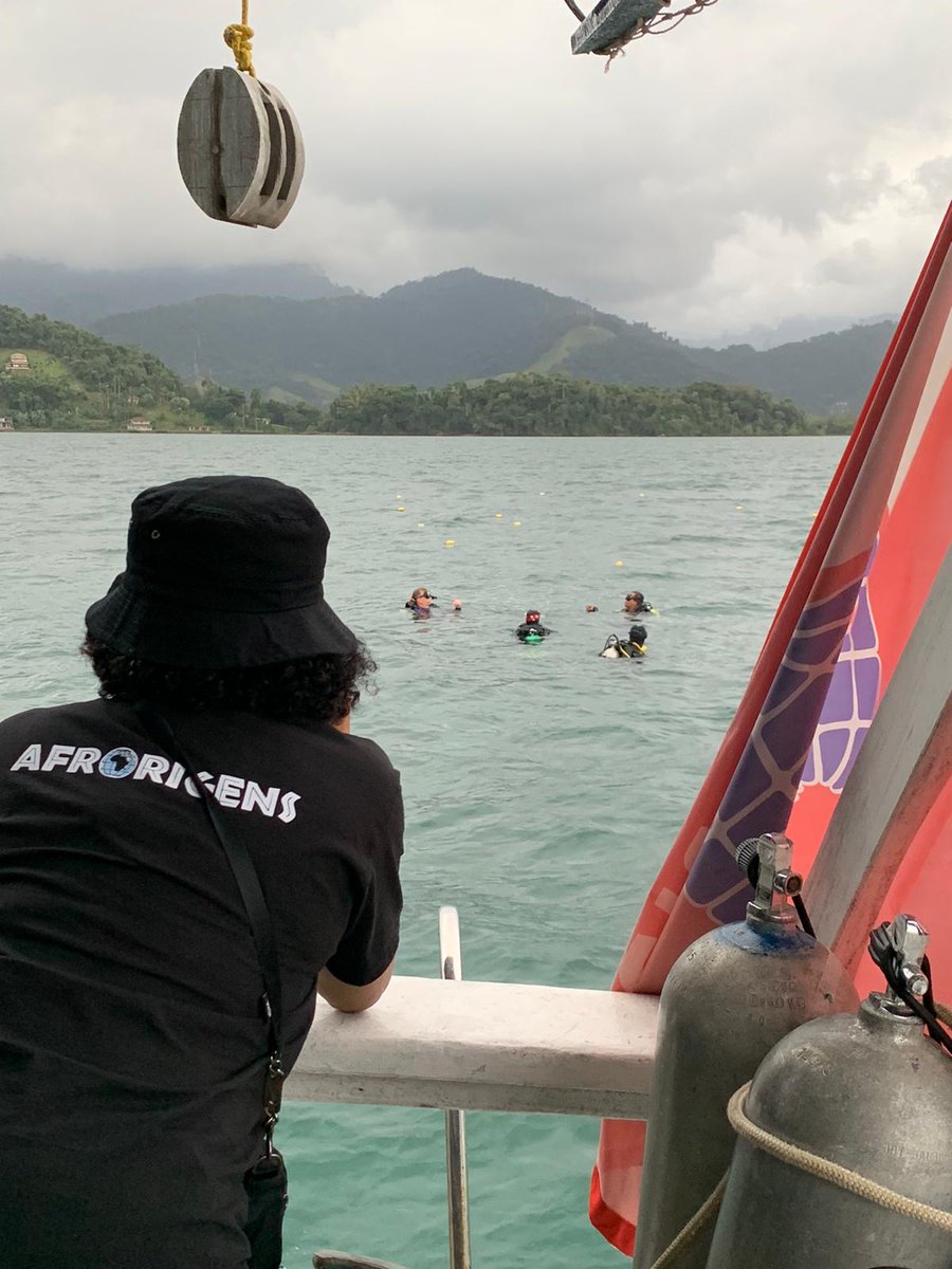 Today we learned from our partners <a href="/SIGlobal/">SI International</a> about ongoing work with local communities here in Bracui, Brazil to recover and preserve artifacts from the wreck of the Camargo as part of the Slave Wrecks Project with Smithsonian's <a href="/NMAAHC/">Smithsonian’s NMAAHC</a> and <a href="/GWtweets/">GW University</a>.