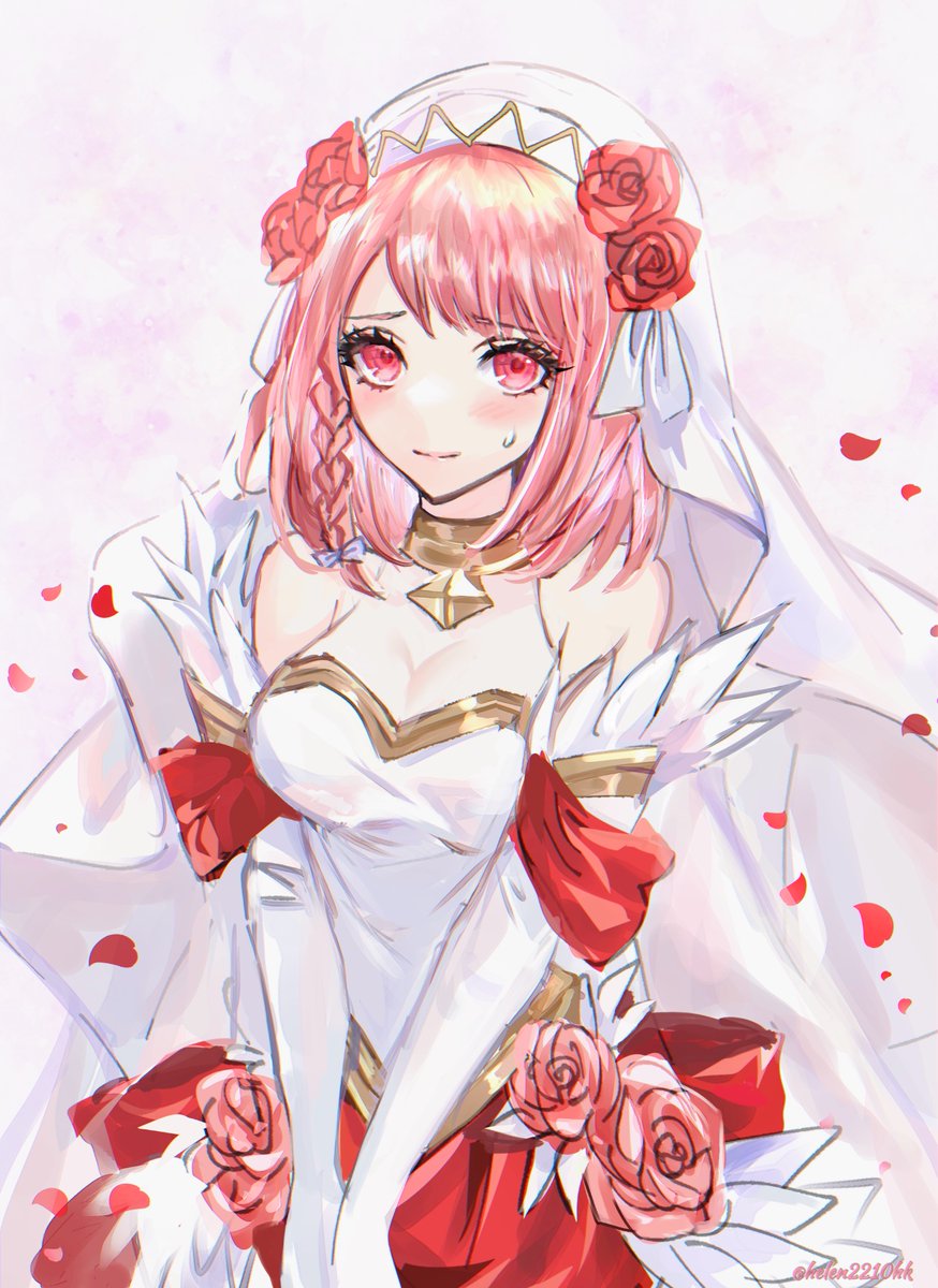 ラピスちゃんHBD‼️🎉
fehの花嫁服描きたかったので
#ラピス生誕祭2024
#FEEngage