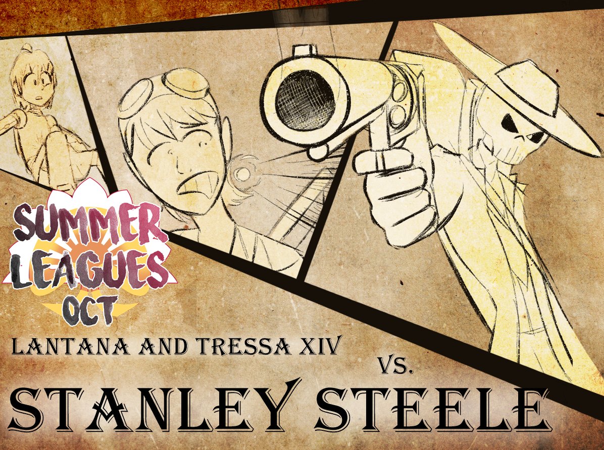 In collaboration with <a href="/BookwormMatt/">Matt in the Hat</a> 
<a href="/OctSummer/">Summer Leagues OCT | ⭐R2⭐</a> Round 1: Vs Stanley Steele

Imgur: imgur.com/a/summer-leagu…
Cubari: cubari.moe/read/imgur/A18…