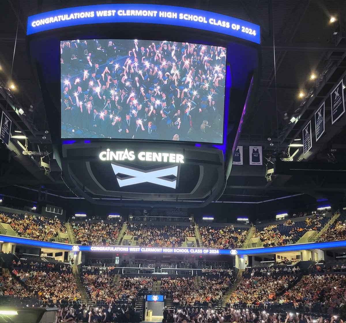 slitmanhall's tweet image. Proud to have been up close for the @WestCler 2024 graduation this evening! 💙🩶🎓 #finalwave #partofthepack #LoveWC