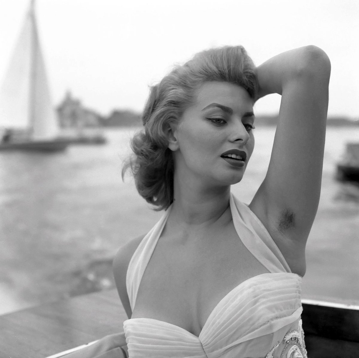 Sophia Loren in Venice, Italy, 1955. Photo © Archivio Cameraphoto Epoche.