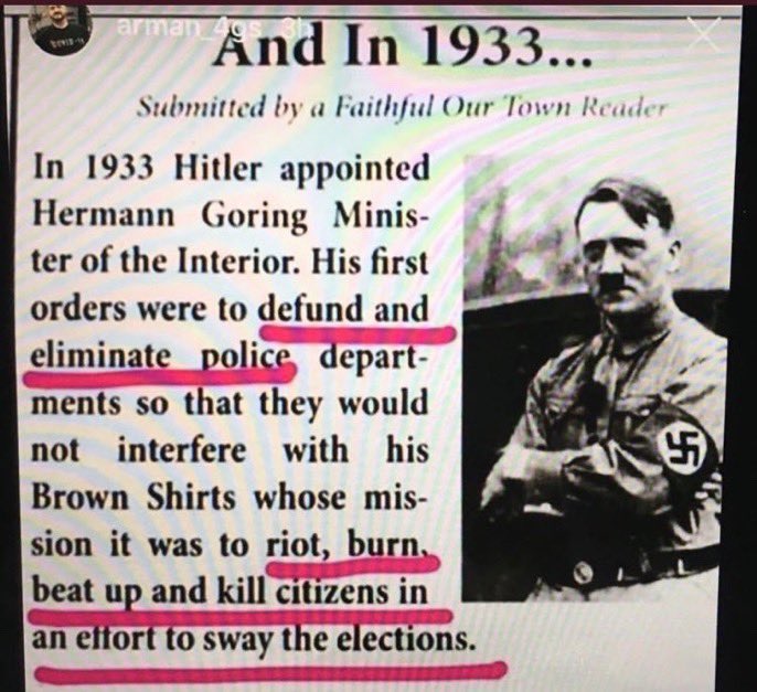 As a species it is our duty to evolve and survive as free beings. It is the nature of life. We are being circumvented and ostracized by our government. We are witnessing the repetition of history before our very eyes. Nazism is alive and well. Democracy is just that. A