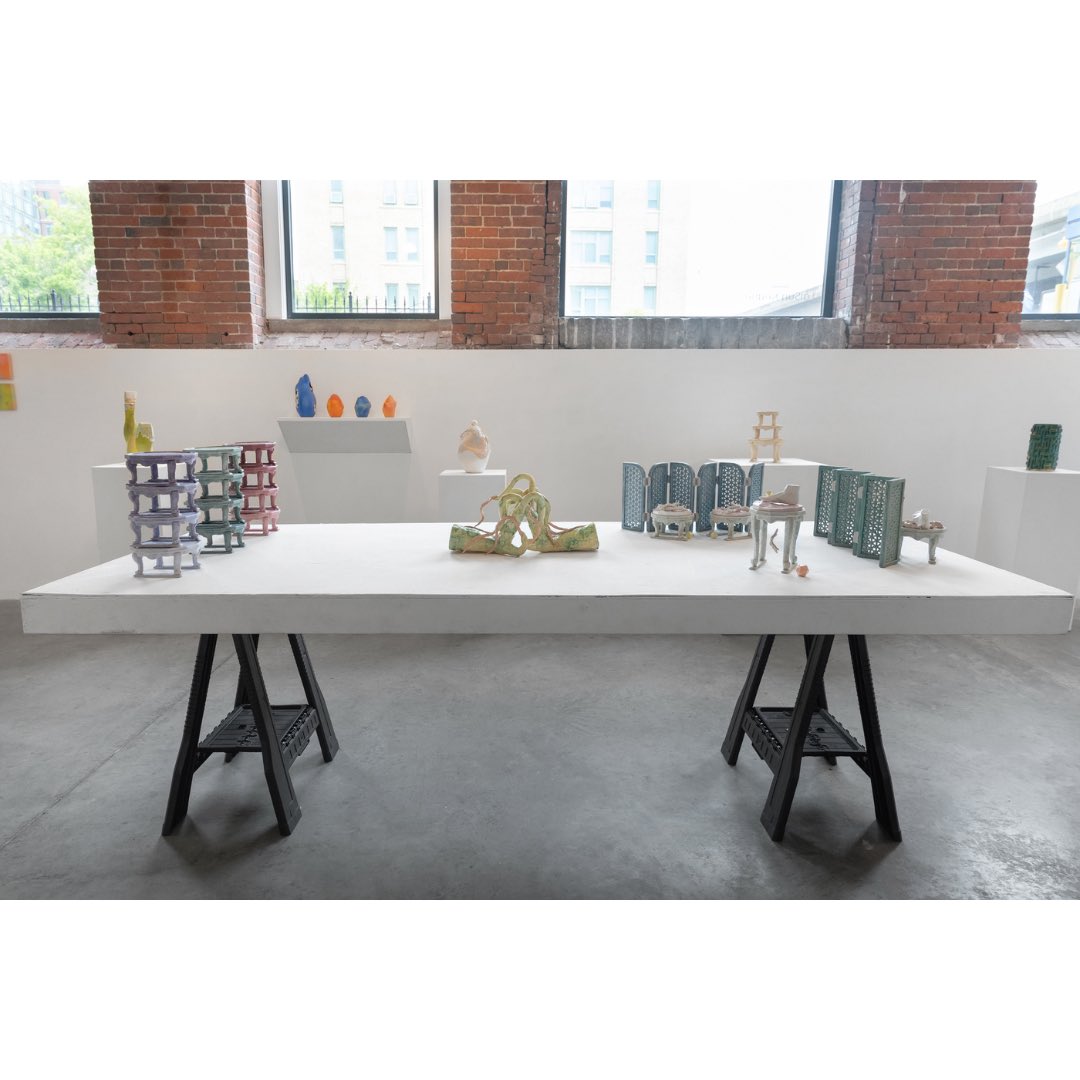 LaisunKeane's tweet image. Installation images by Dan Watkins Calibration
May 24 to July 7, 2024
Audrey An | Raina Lee | Cathy Lu | Danyang Song
#ceramics #artgallery #onviewnow #3Dprinting #AAPI