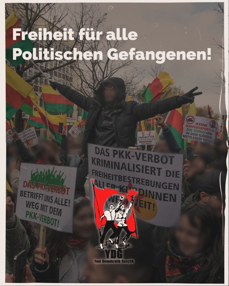 Freiheit für alle politischen Gefangenen! #ydg #antifa #antiimp #jugend #krieg #krise