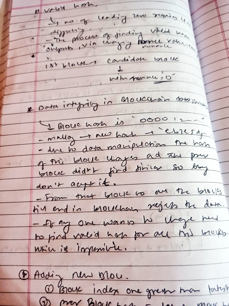 Day 6 of my #Blockchain journey! Today, I learned 
✅ Mining pools 
✅ Blockchain structure 
✅ Data integrity in blockchain 
✅ Valid hash

#Crypto #SmartContracts  #Web3 #Developer #100DaysOfCode #TechJourney #BuildInPublic