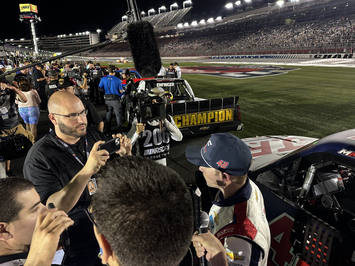 How about <a href="/mattmillsracing/">Matt Mills</a>! He ties his best-career finish tonight with a P5 run. Awesome job to the entire No. 42 crew! 👏🏼 

#PressTheAttack | #TeamChevy