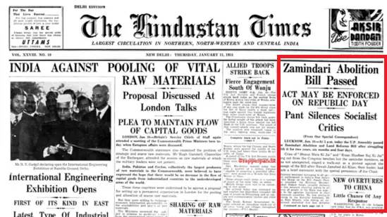 WEALTH REDISTRIBUTION In 1951 Congress has already done Wealth Redistribution by bringing Zamindari Abolition & Land Reforms act. Read Till End 🔥 In Kashmir it was called 'Zarai islahat Act'...Overnight the Land of Kashmiri Hindus got transferred to deserving secular Muslm