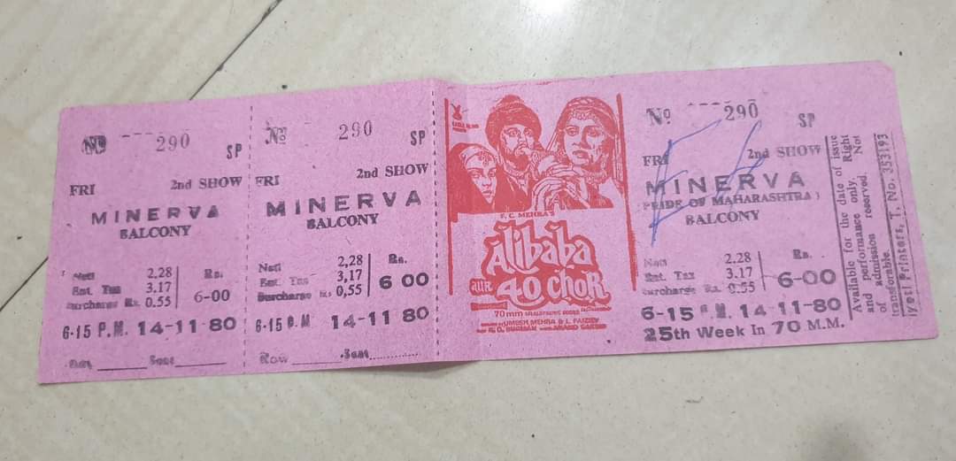 Alibaba Aur 40 Chor was Indian-Soviet Union production movie. It was extremely costly film and opened with biggest opening ever at that time. It 60 weeks in Agra at Adjacent theater. In Soviet Union it sold more than 5 crore Footfalls and was Worldwide HGOTY of 1980