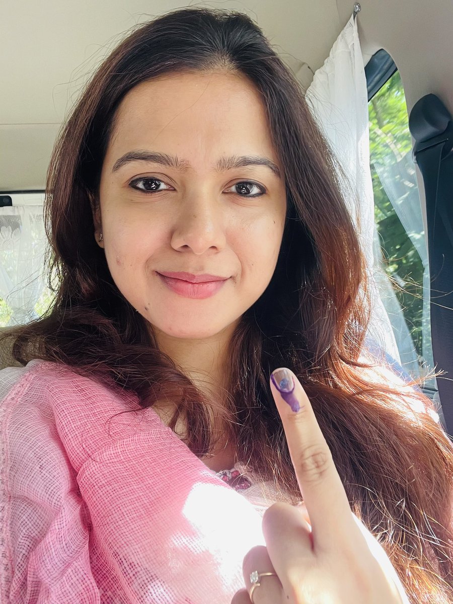 Inked! 

Let’s go out and vote! 🗳️ 
#election2024