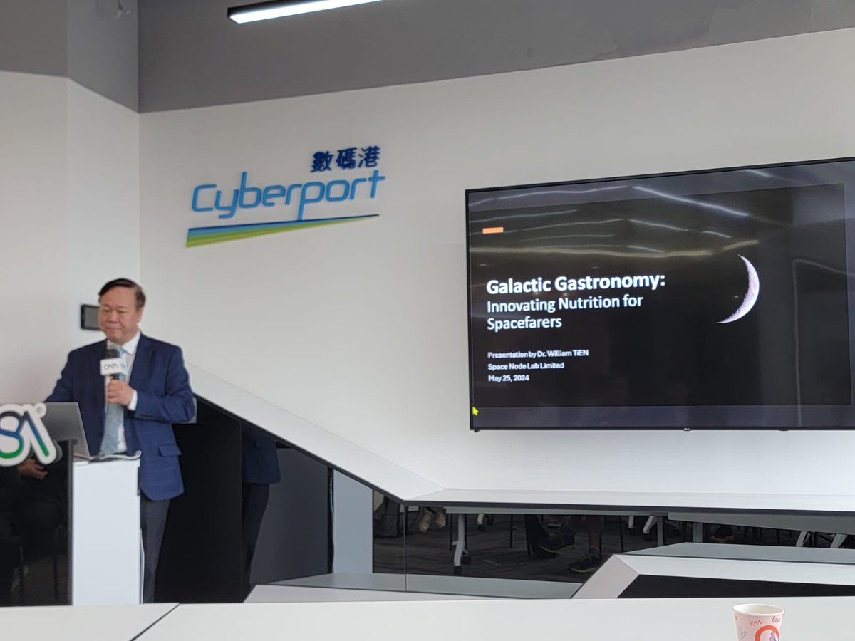 Carbonis_UK's tweet image. Space Node Lab, a Space Food presentation with OASA for mycelium for dairy products and black truffle grown in desert. 

FYI carbon credits play an important part of this space food journey 

#OASA #Carbonis #SpaceNodeLab
#碳世界 #太空结点
#SpaceFood @SpaceX