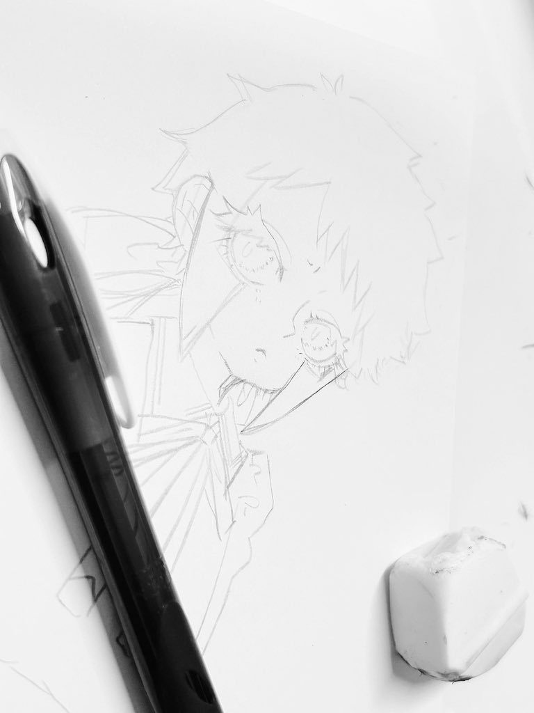 #RTした人のアイコンをシャーペンでさらさら自分の絵柄で描く見た人もやる

タグ溜まってるのにね、やりたくなってしまうんよね︎︎( •︠-•︡  )
こゆお絵描きをする奴ですᝰ✍️