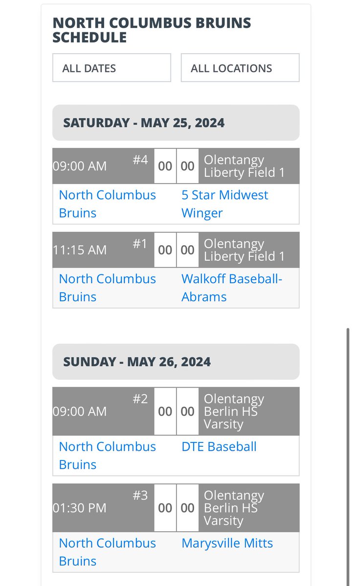 ncbruins's tweet photo. Best of luck to @AlexBlumensche1 @ncbruins16u and @Conor_Cook21 @NCB15u as they kickoff off their season tomorrow in the @PBR_Uncommitted @PBROhio1 Summer Kickoff.
#GoCompete #BruCrew #OurWay https://t.co/ZKy54ZuWMQ