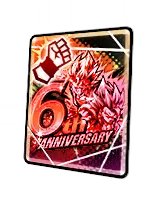6th Anniversary Vegito & Gogeta Card Sleeves #DBLegends