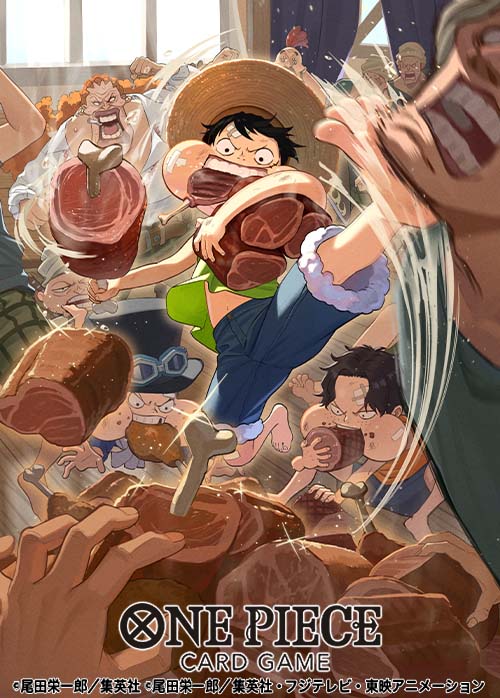 本日発売の ONEPIECEカードゲーム「オフィシャルカードスリーブ7」にて