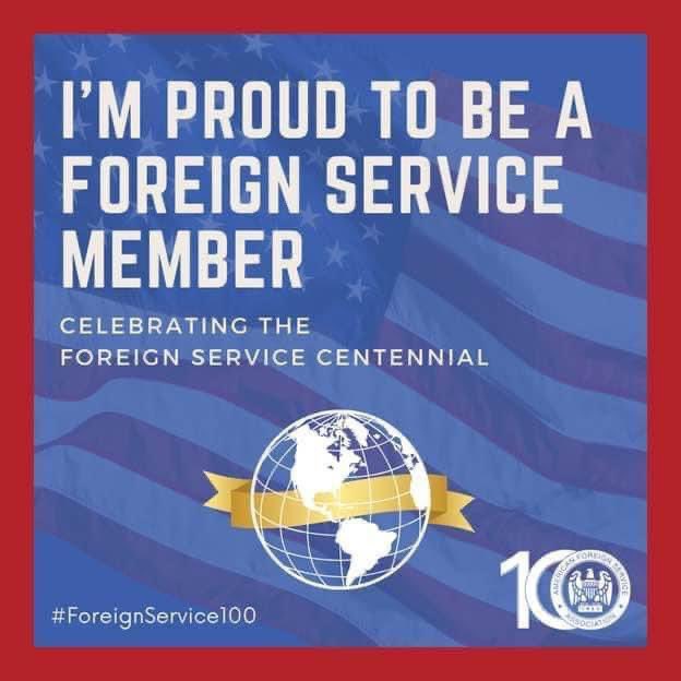 JonathanBeutler's tweet photo. Proud to have been ! #ForeignService100 https://t.co/k2bq2ynX6o