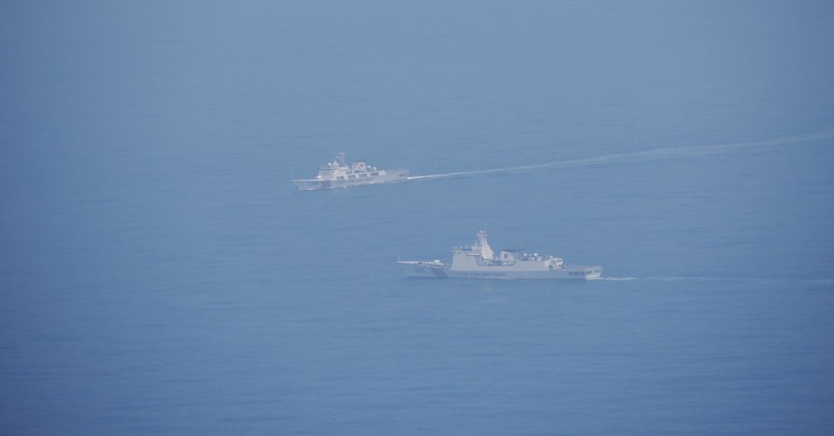 China ends war games, Taiwan details warplane, warship surge reut.rs/3WWK6dU