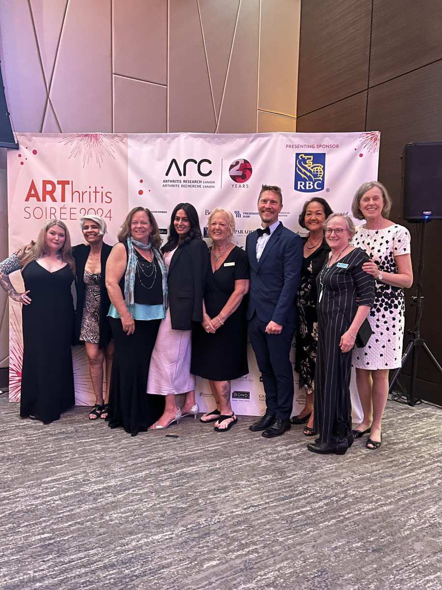 Chris Pudlak (@chrispudlak) on Twitter photo Had a great night at the 11th Annual ARThritis Soirée! Grateful to be part of the video and discussion surrounding Arthritis and Self-Care and sharing the evening with these other great patient advisors! Research finds answers!
#ArthritisResearch
<a href="/Arthritis_ARC/">Arthritis Research Canada</a> Had a great night at the 11th Annual ARThritis Soirée! Grateful to be part of the video and discussion surrounding Arthritis and Self-Care and sharing the evening with these other great patient advisors! Research finds answers!
#ArthritisResearch
<a href="/Arthritis_ARC/">Arthritis Research Canada</a>
