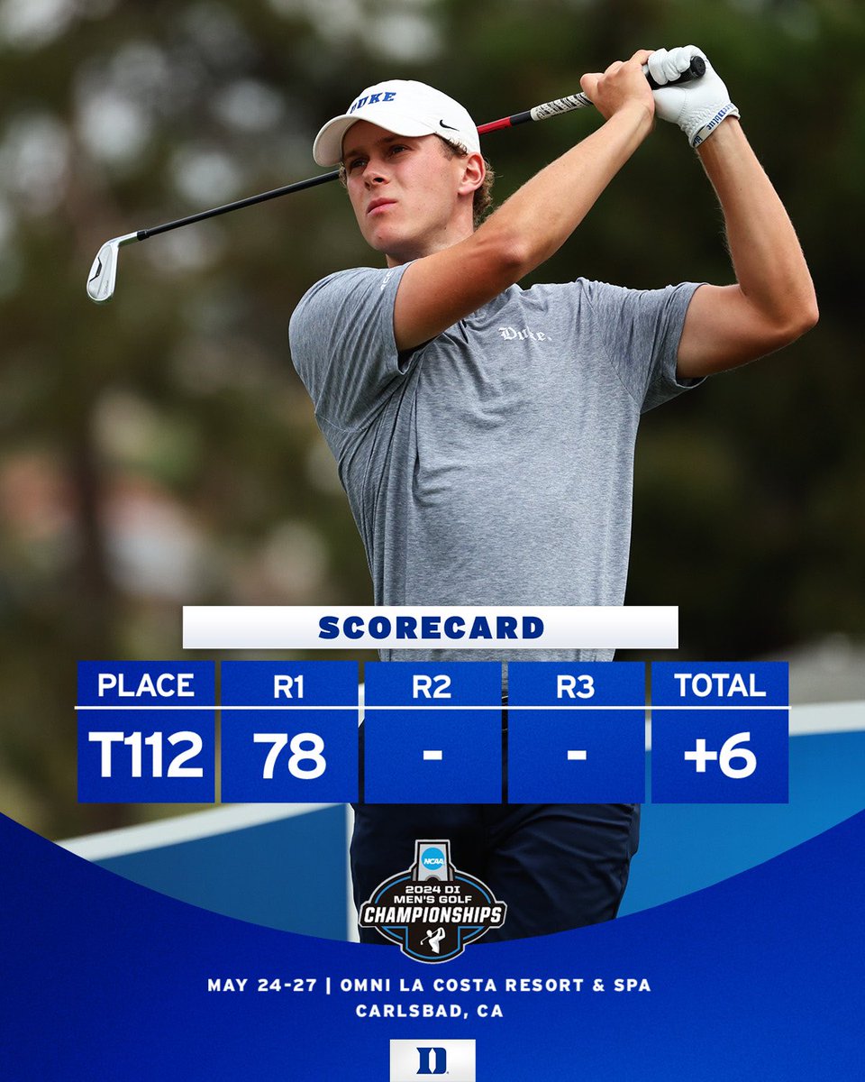 Round 1 of the NCAA Championship complete! #GoDuke
