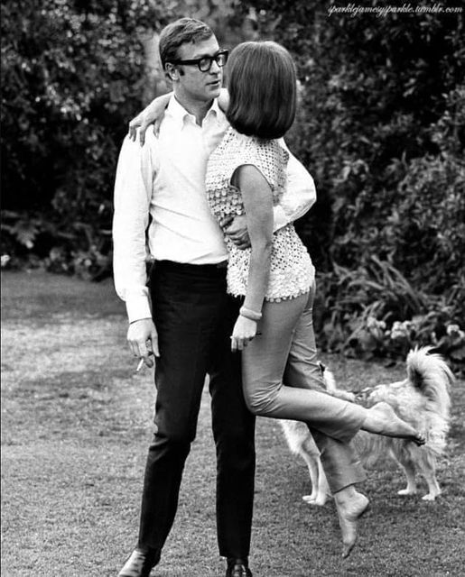 Michael Caine and Natalie Wood during the brief time they were a couple, photo by Billy Rany, Los Angeles, 1966. Michael and Natalie parted as friends and later starred together in “Peeper” in 1975.