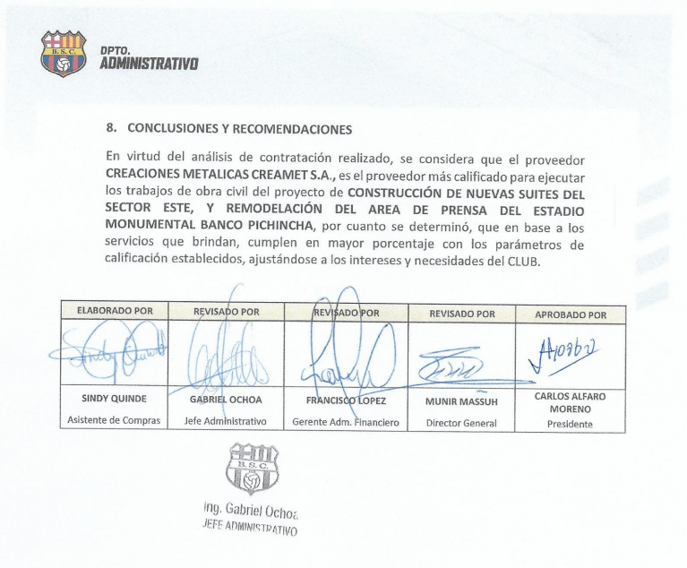 ericgalarza's tweet photo. Te agradezco Iván por la oportunidad de difundir no sólo la realidad sino nuestra capacidad profesional de generar recursos sin afectar al flujo ni al presupuesto del club; así como de evidenciar su mediocridad porque ni haces más que lanzar odio en redes sociales. Veamos si con esta aclaración te llama nuevamente tu ídolo de barro a que elimines el post como en el tema de los departamentos. 

Éste proyecto propuesto desde la comisión de infraestructura le permitió al club generar ingresos netos por alrededor de 1.3 MM USD, dinero que les permitió pagar hasta al menos diciembre 2023 gastos administrativos ayudando así sin ser ya parte de la directiva a que se cubran obligaciones básicas que les competía a los que estaban, resolver. También ante la falta de pago tocó financiar la obra "sin intereses" por aprox., 3 meses e incluso aceptar un canje porque ya no tenían capacidad de pago para la obra que había quedado financiada desde el inicio.

Les dejo el acta del directorio, sin mutilaciones, y el audio completo del directorio donde quienes te piden que difundas la gestión son quienes proponen y demuestran que no sólo es la mejor oferta sino que el directorio de forma unánime lo aprueba, cumpliendo así con el estatuto; una muestra más de transparencia al no usar testaferros como otros cercanos a ti lo hacen, inflando costos, sin análisis previos de contratación ni fiscalización y se dan golpes de pecho y buscan aplausos en redes sociales por cambiar la cerámica de un baño. Hoy pretendes mancillar mi honra y la de mi familia tergiversando y mal informando por tratar de ser tendencia y un par de likes.

Con los adjuntos el socio, el hincha y la sociedad en general verá que como siempre, manejamos con transparecia y en beneficio para el club nuestras propuestas.

Te envío un fuerte abrazo y cuando gustes nos podemos reunir para darte cátedra de administración y de gestión ya que de ética y moral debiste de recibirla en casa.

CON PRUEBAS OFICIALES, PARA QUE LEAS Y ESCUCHES:  https://t.co/4EPAPXxtWO
