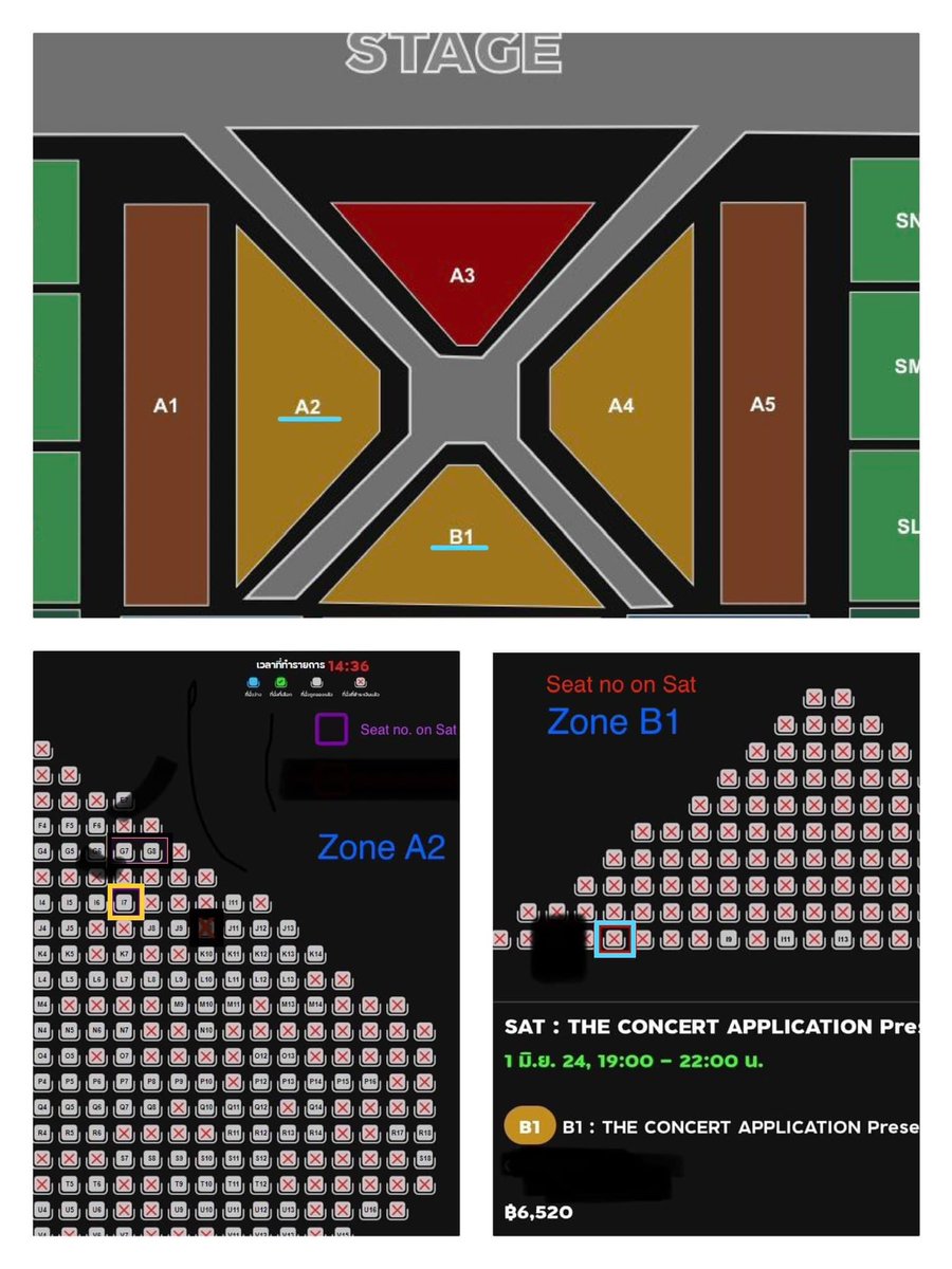 ขออนุญาติปล่อยบัตร
#TheKingdomsConcert 

💜Sat - 2024.06.01
A2 = I 7  ใบละ 6,020 บาท

❤️Sun - 2024.06.02
B1  = I5 ใบละ 6,020 บาท

ราคาต่อรองได้ค่ะ
#แฟมปล่อยบัตร #nontfam