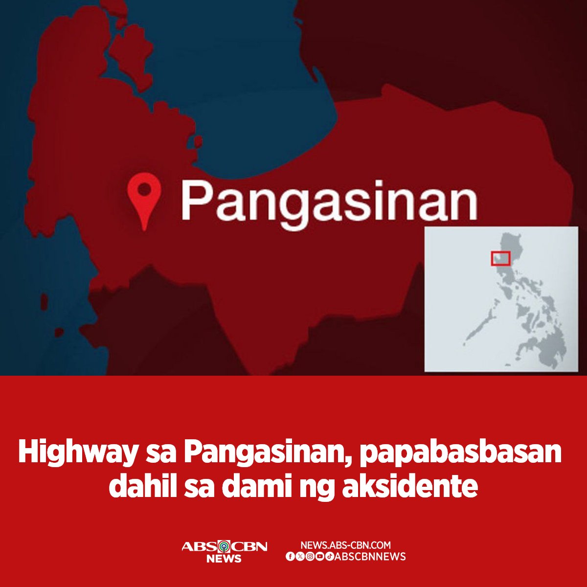 Handa nang makipag-ugnayan sa simbahan ang pamahalaan ng Bgy. Bued sa Calasiao, Pangasinan para mabasbasan ang national highway dahil sa madalas na aksidente sa daan. BASAHIN: abscbn.news/3WU3QPw