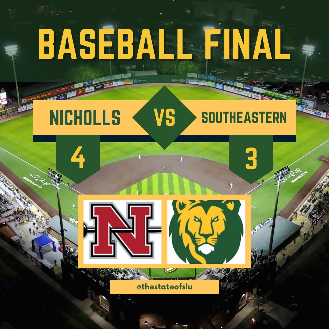 Got back to Southeastern Baseball this year. We’ll be back. #LionUp