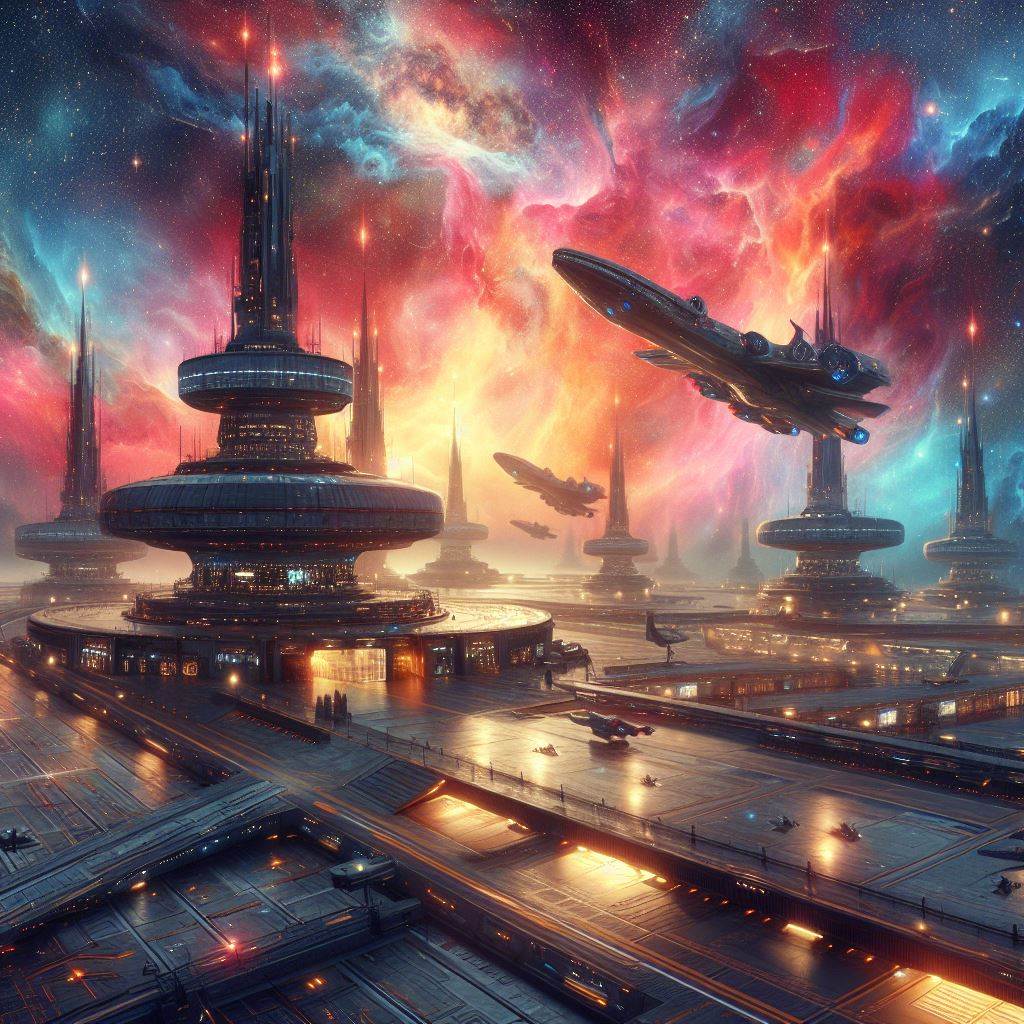gandiro0's tweet photo. #AI #Art #BingImage
" Spaceport docks where starships are fueled by the colorful gases of a nebula "
Get more here: https://t.co/yX1DAFCYkw
@Laika_ai $LKI https://t.co/fEuYSCewyR